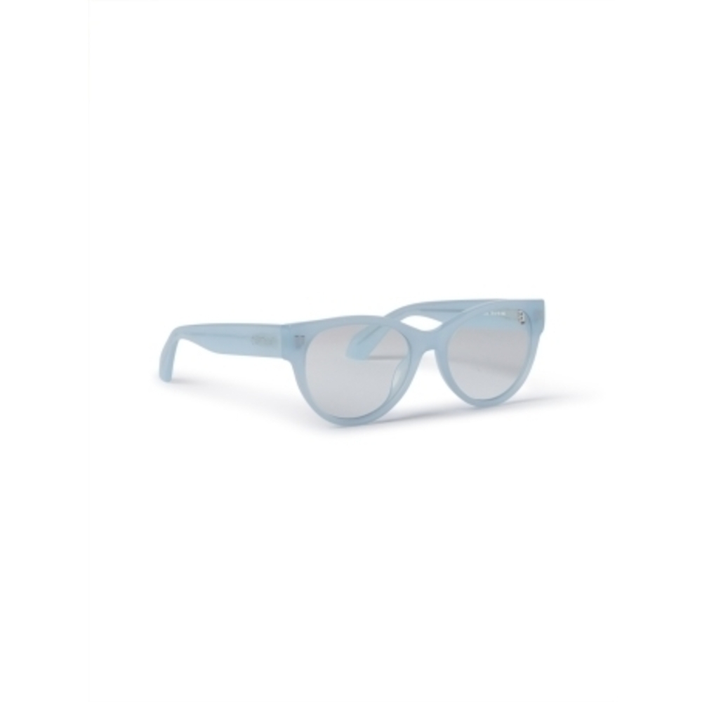 NWT Off-White Style 57 Blue Round 55mm Eyeglasses